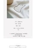 925 Silver Box Chain Bracelet for Women