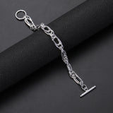 925 Sterling Silver Bracelets Chain Wedding Party Fine Jewelry Christmas 8inch