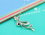 925 Silver Brooch Female National Jewelry Women Clothing Accessories