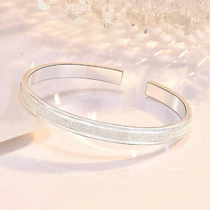 925 Silver Frosted Star River Bracelet for Women