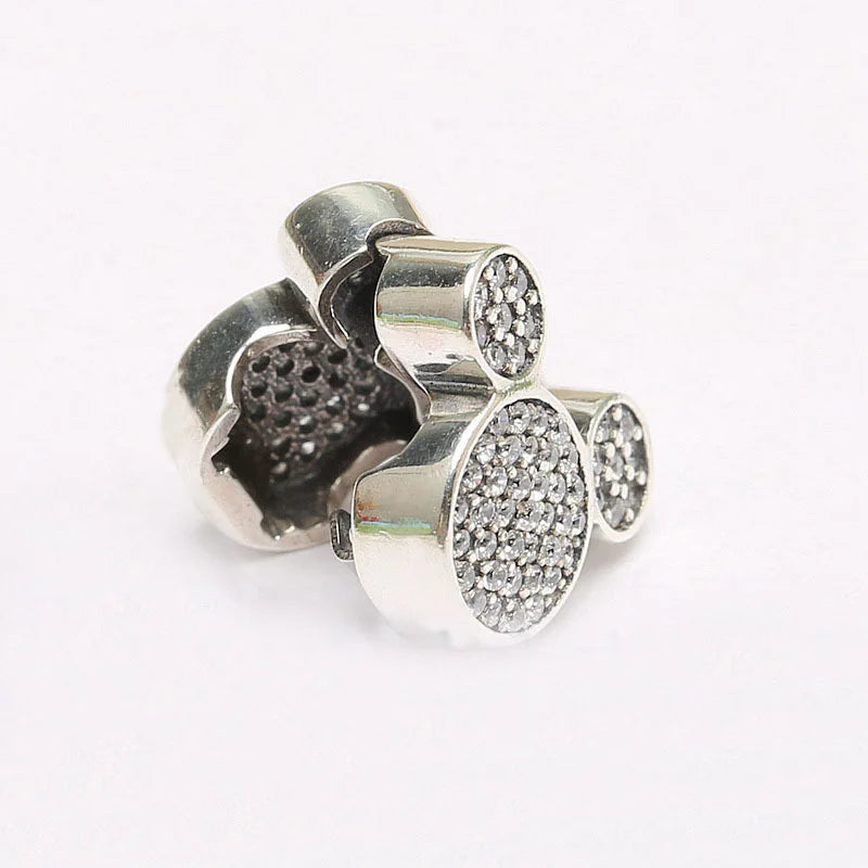 925 Sterling Silver Charm Beads Jewelry Clip
