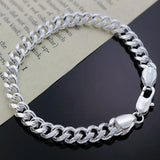 925 Silver Charm Bracelet 8MM for Wedding