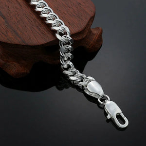 925 Silver Charm Bracelet 8MM for Wedding