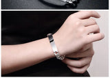 925 Silver 10MM Chain Bracelets Men Women Party Wedding Jewelry