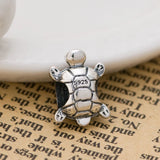 925 Silver Dolphin Shell Starfish Pendant DIY Beads for Charm Bracelet Jewelry