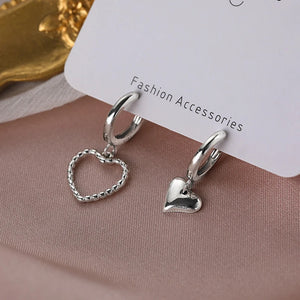 925 Silver Christmas Earrings Santa Bell Snowflake Tree Hoop
