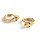 925 Sterling Silver Snake Ear Ring Boy Girl Silver Ear Jewelry