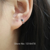925 Silver Earring Hollow Star Butterfly Ear Bone Ear Ring Ear Buckle