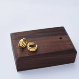 925 Silver Earring Double Layer Three Layer Round Ear Bone Ear Clip