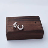 925 Silver Earring Double Layer Three Layer Round Ear Bone Ear Clip