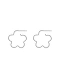 925 Sterling Silver Earrings Floral Design for Women