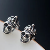 925 Sterling Silver Hand-Made Small Earrings