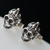 925 Sterling Silver Hand-Made Small Earrings