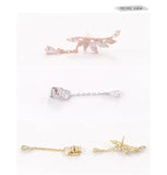 925 Silver Bohemia Angel Tassel Earrings for Women