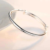 925 Sterling Silver Lucky Clover Bracelet for Women Party Wedding Accessories