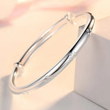 925 Sterling Silver Lucky Clover Bracelet for Women Party Wedding Accessories