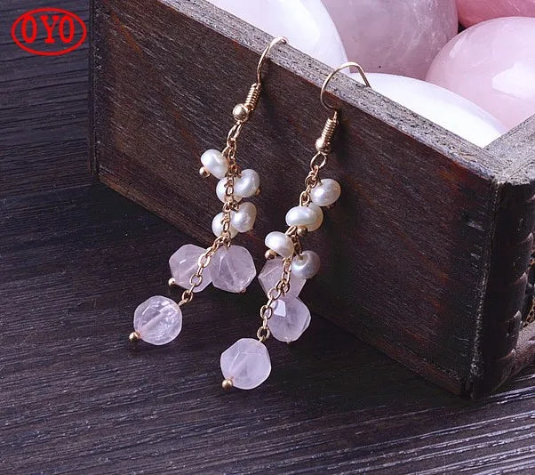 925 Sterling Silver Pink Crystal Necklace