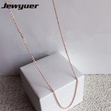 925 Sterling Silver Link Chain Necklace for Women