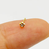 925 Silver Flower Nose Stud Bone Nose Piercing 20pcs
