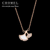925 Silver Ginkgo Leaves Necklace Choker Light Fine Jewelry