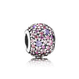 925 Silver Inlaid Magic Crystal Beads for DIY Jewelry