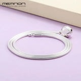 925 Sterling Silver Essence Thin Snake Bracelet for Women