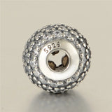925 Silver Essence Small Bead Charms for Bracelet DIY Jewelry Making