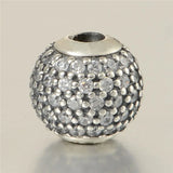 925 Silver Essence Small Bead Charms for Bracelet DIY Jewelry Making