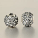 925 Silver Essence Small Bead Charms for Bracelet DIY Jewelry Making