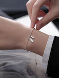 925 Silver Gourd Bracelet for Women Birthparty