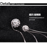 925 Silver Choker Necklace Pendant Statement Jewelry for Women