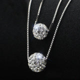 925 Silver Choker Necklace Pendant Statement Jewelry for Women