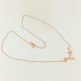 925 Sterling Silver Necklace Elk Necklace Friendship Necklaces