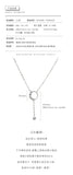 925 Sterling Silver Clavicle Chain Necklace for Women