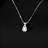925 Silver Necklace Women's Letter Cross Collarbone Chain