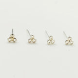 925 Silver Flower Shape Nose Stud 20pcs/pack