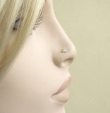 925 Silver Flower Shape Nose Stud 20pcs/pack