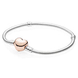 925 Sterling Silver Pendant Bracelet Snake Chain Ladies Jewelry