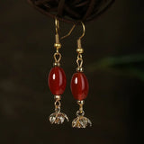 925 Sterling Silver Retro Earrings