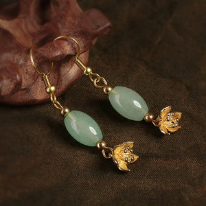 925 Sterling Silver Retro Earrings