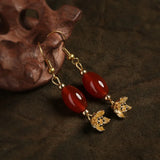 925 Sterling Silver Retro Earrings