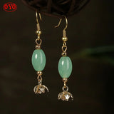 925 Sterling Silver Retro Earrings