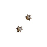 925 Silver Plated Stud Earrings for Women Flower Pearl Jewelry