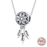 925 Silver Dream Catcher Pendant for Women Jewelry Making