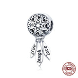 925 Silver Dream Catcher Pendant for Women Jewelry Making