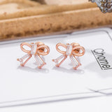 925 Silver Rosette Earring Diamond Jewelry For Women Chomel