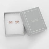 925 Silver Rosette Earring Diamond Jewelry For Women Chomel