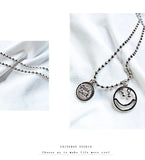 925 Sterling Silver Expression Pendant Necklace for Women