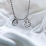 925 Sterling Silver Expression Pendant Necklace for Women