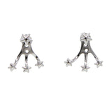 925 Silver Girl Women Earrings Minimal Delicate